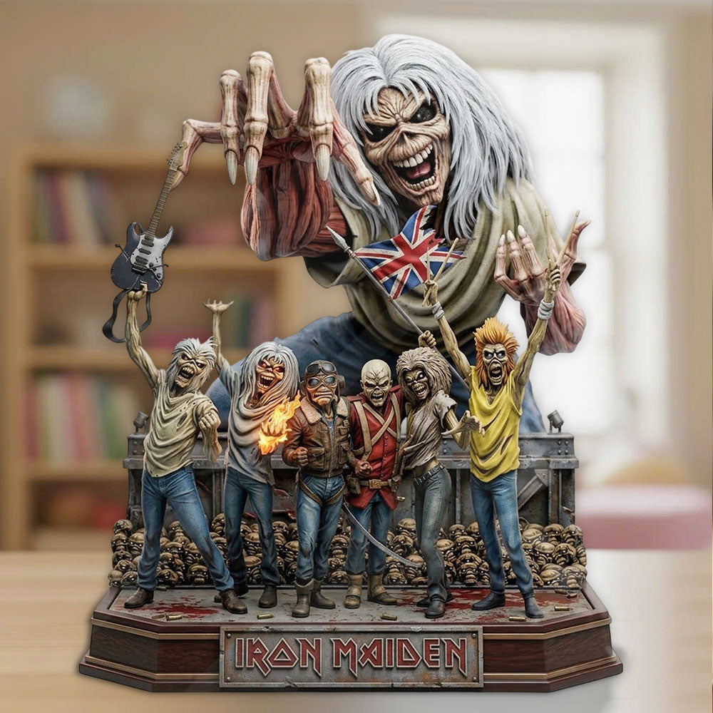 Iron Maiden Custom Shape Acrylic Plaque – TMTHU4558