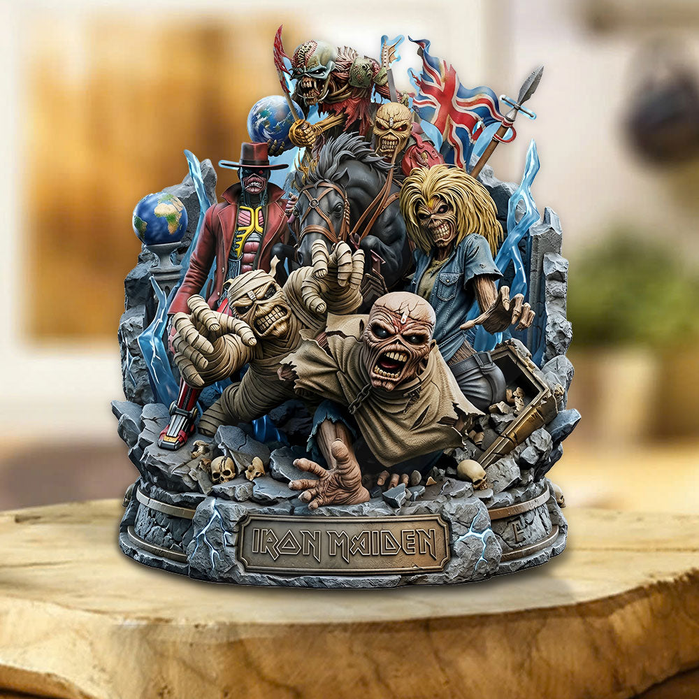 Iron Maiden Custom Shape Acrylic Plaque – TMTHU4573