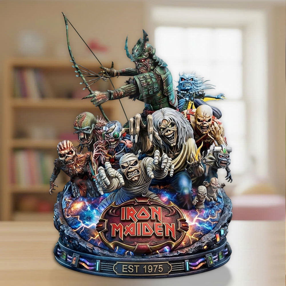 Iron Maiden Custom Shape Acrylic Plaque – TMTHU4574