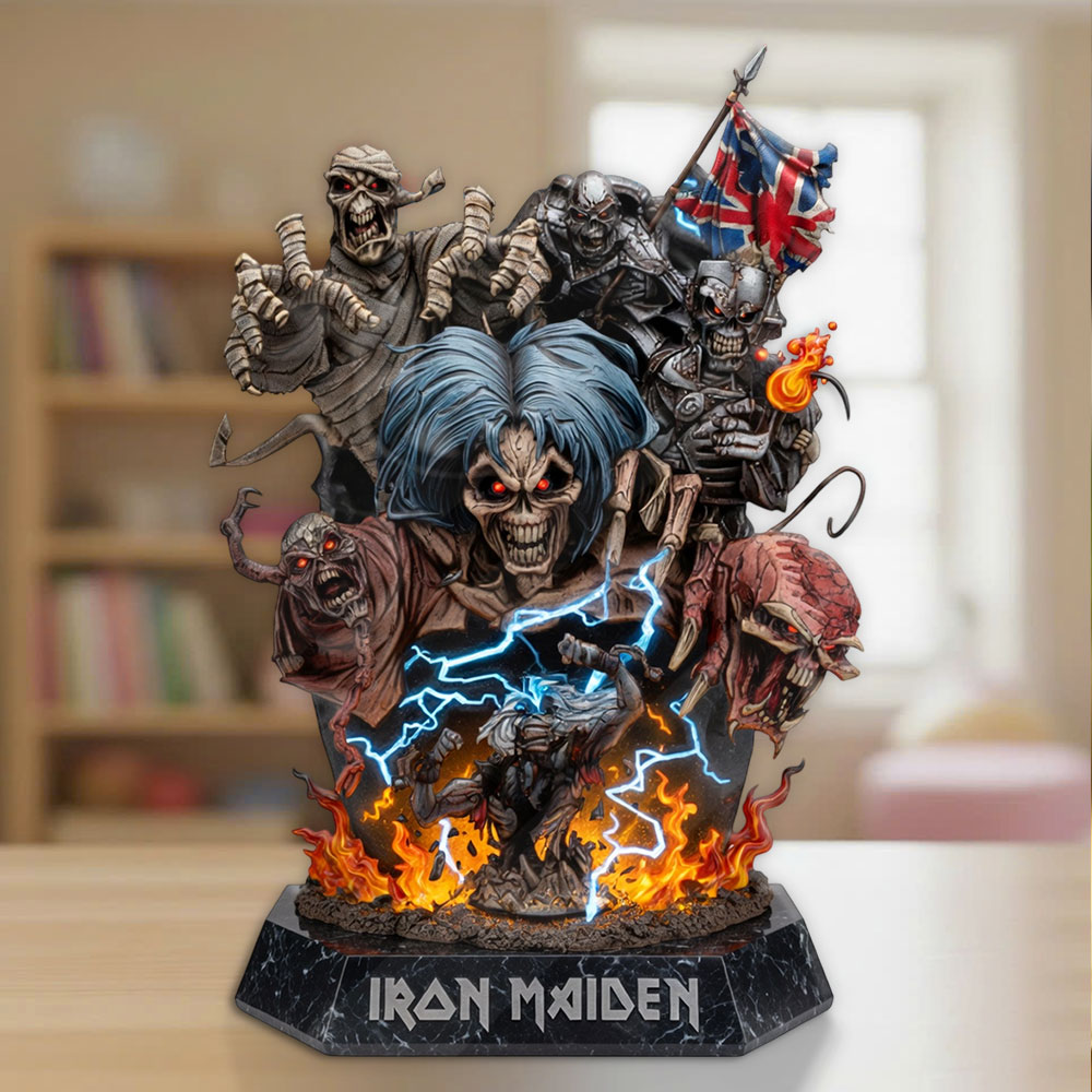 Iron Maiden Custom Shape Acrylic Plaque – TMTHU4696