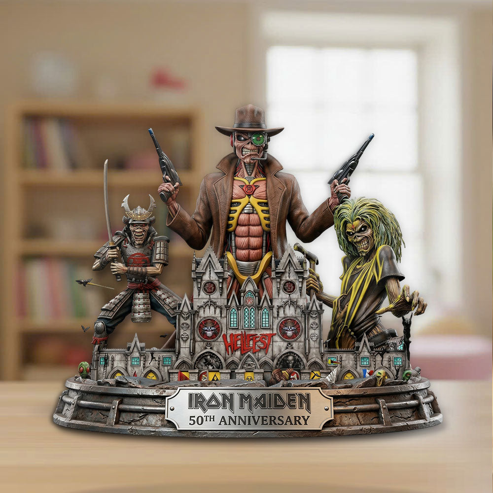 Iron Maiden Custom Shape Acrylic Plaque – TMTHU4827