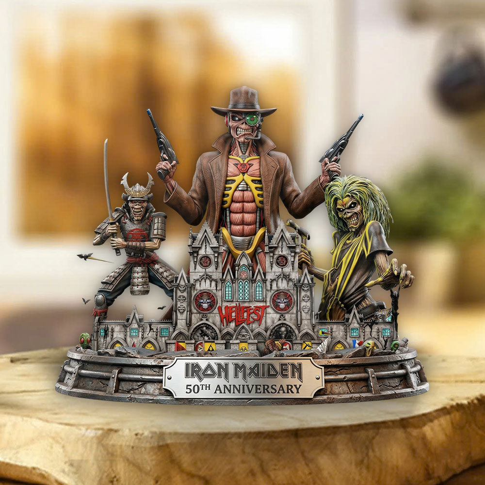 Iron Maiden Custom Shape Acrylic Plaque – TMTHU4827