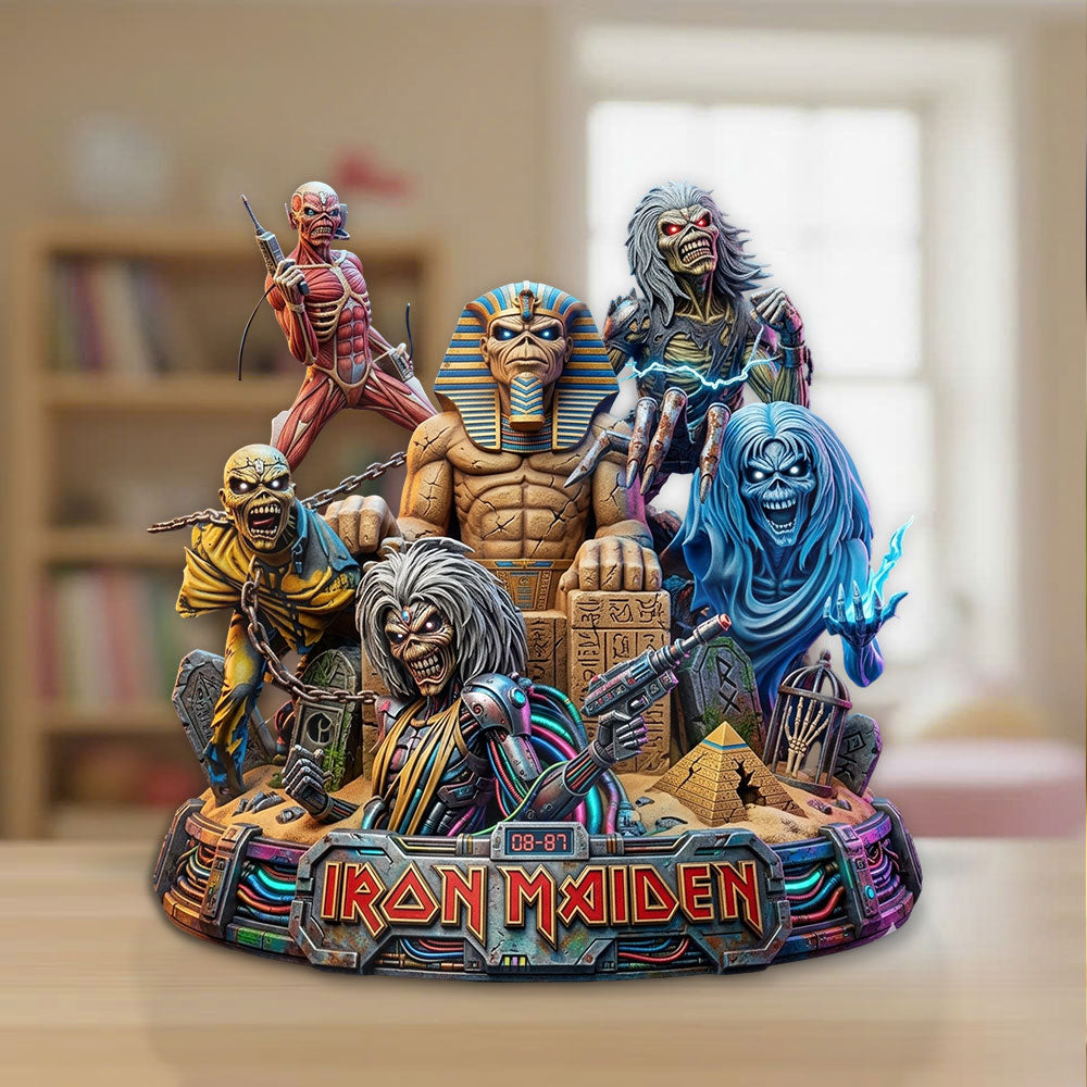 Iron Maiden Custom Shape Acrylic Plaque – TMTHU5078