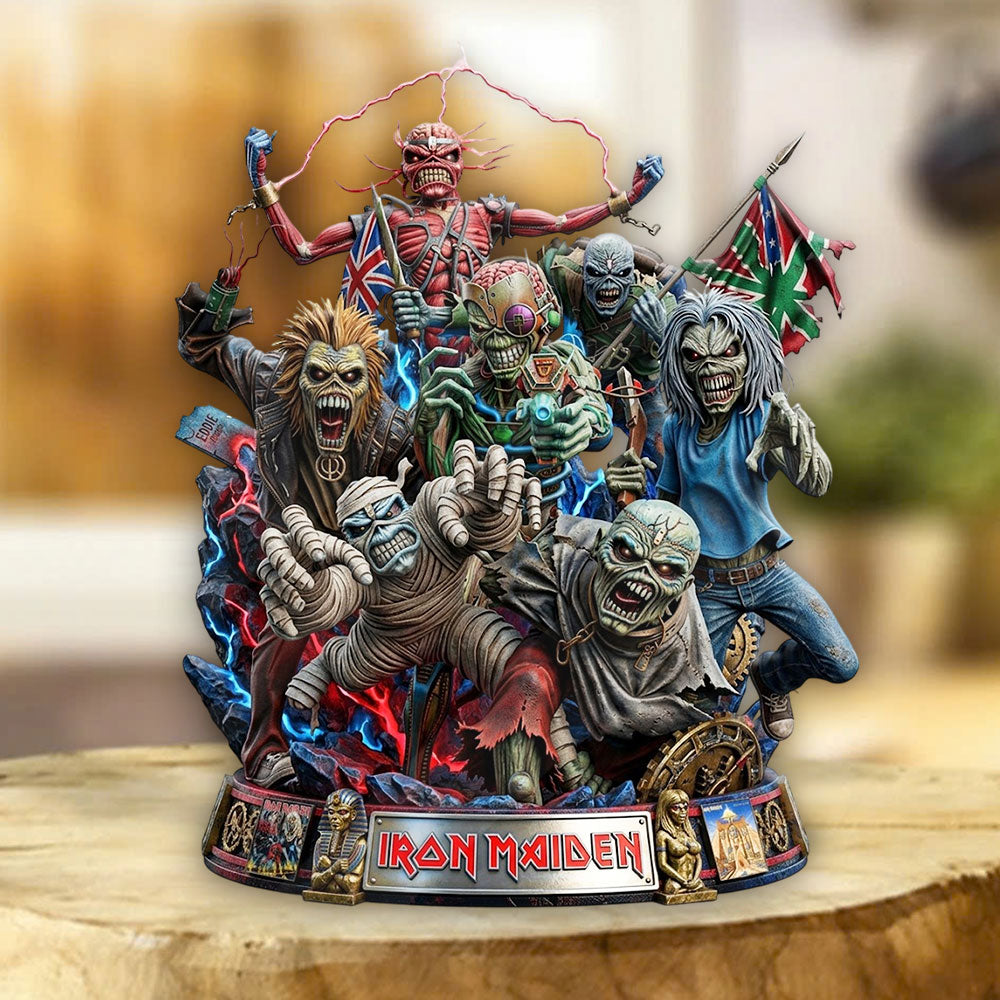 Iron Maiden Custom Shape Acrylic Plaque – TMTHU5429