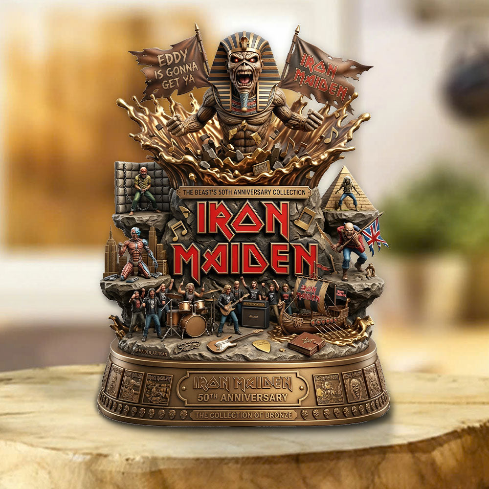 Iron Maiden Custom Shape Acrylic Plaque – TMTHU5441
