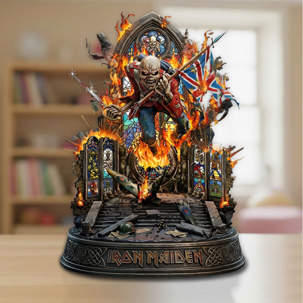 Iron Maiden Custom Shape Acrylic Plaque – TMTHU5492