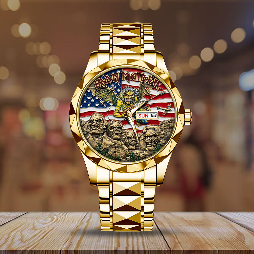Iron Maiden Alloy Luxury Quartz Watch – TMTHU4591