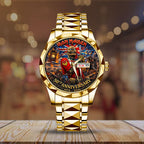 Iron Maiden Alloy Luxury Quartz Watch – TMTHU4858