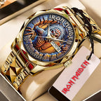 Iron Maiden Alloy Luxury Quartz Watch – TMTHU4613