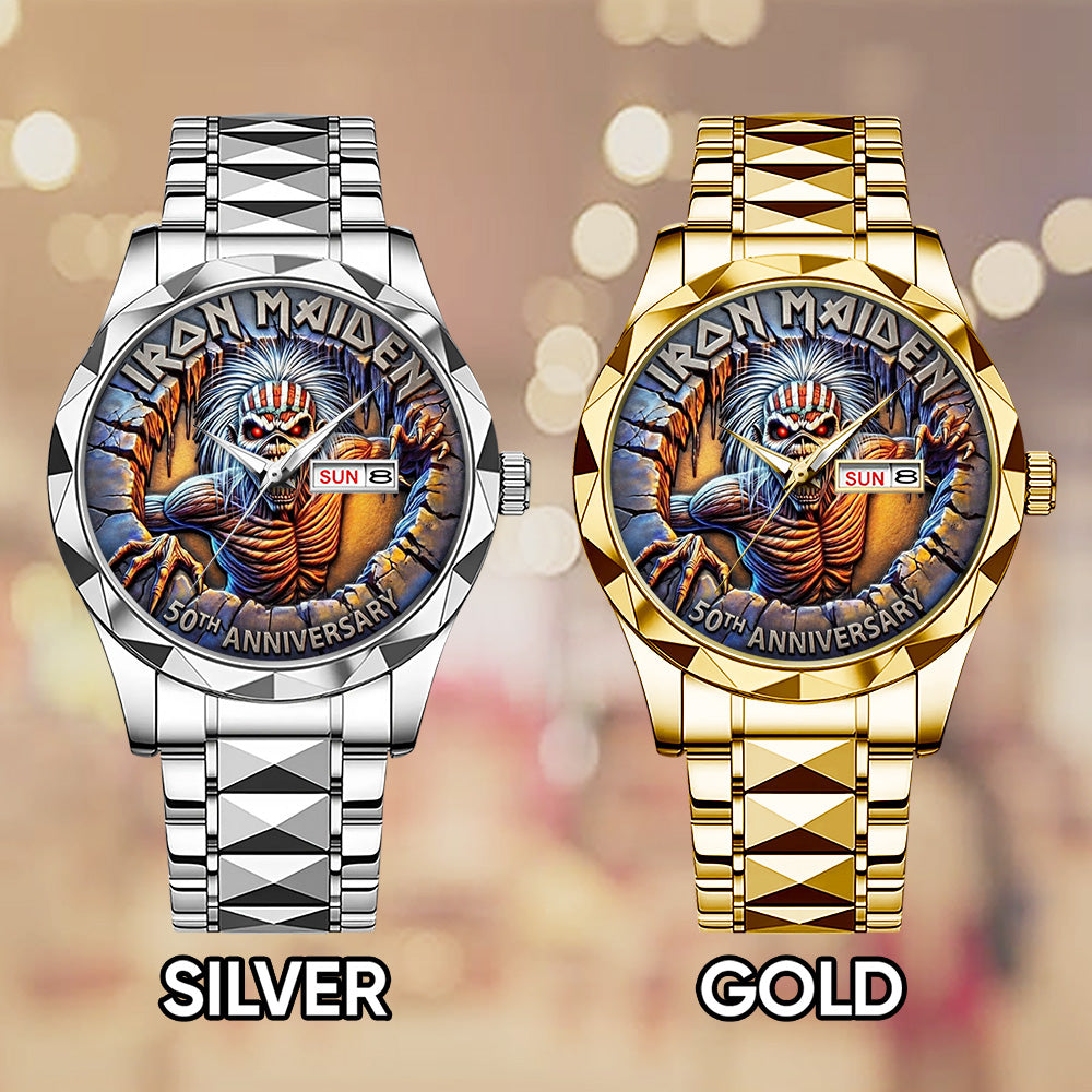 Iron Maiden Alloy Luxury Quartz Watch – TMTHU4613
