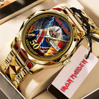 Iron Maiden Alloy Luxury Quartz Watch – TMTHU4619