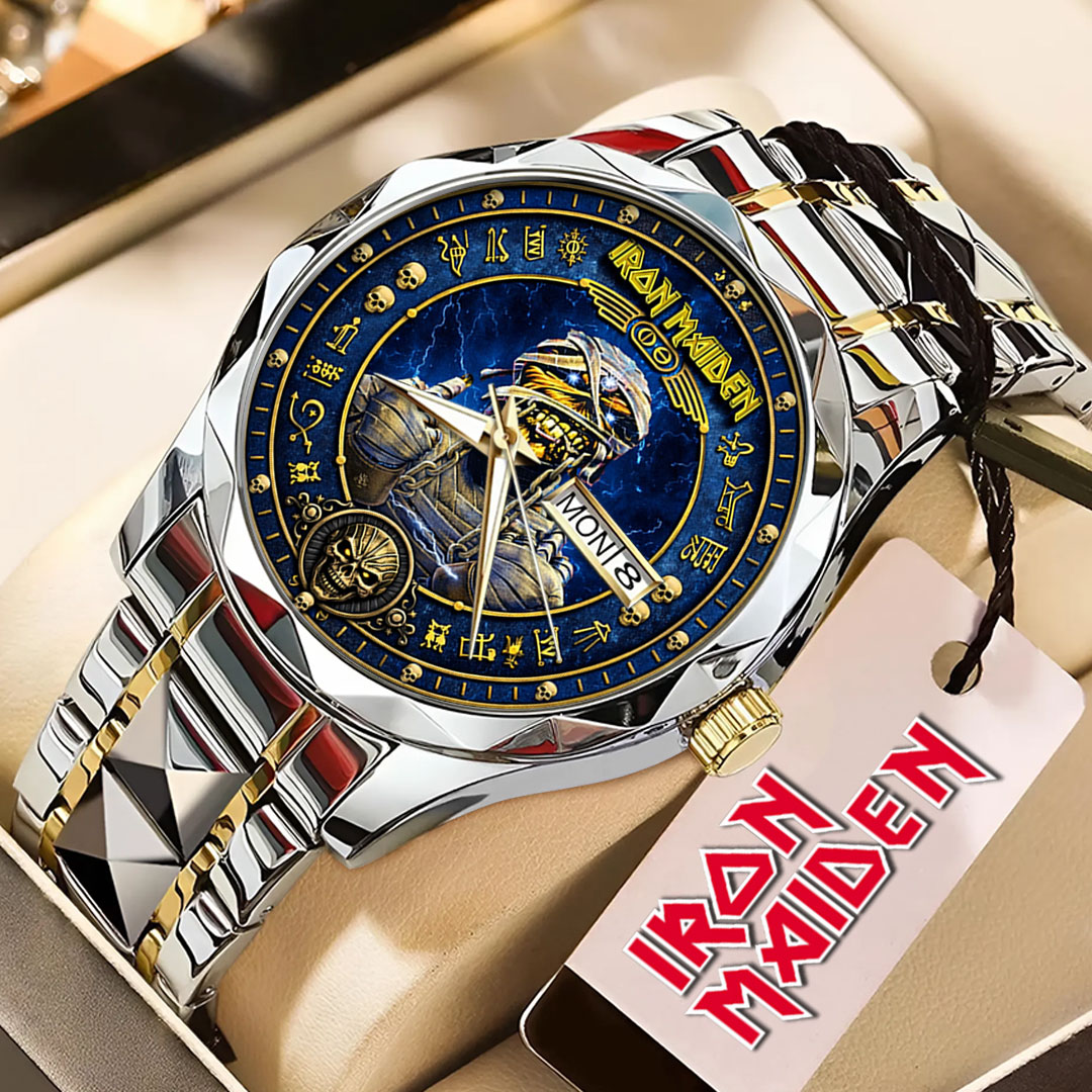 Iron Maiden Alloy Luxury Quartz Watch – VANDH5102