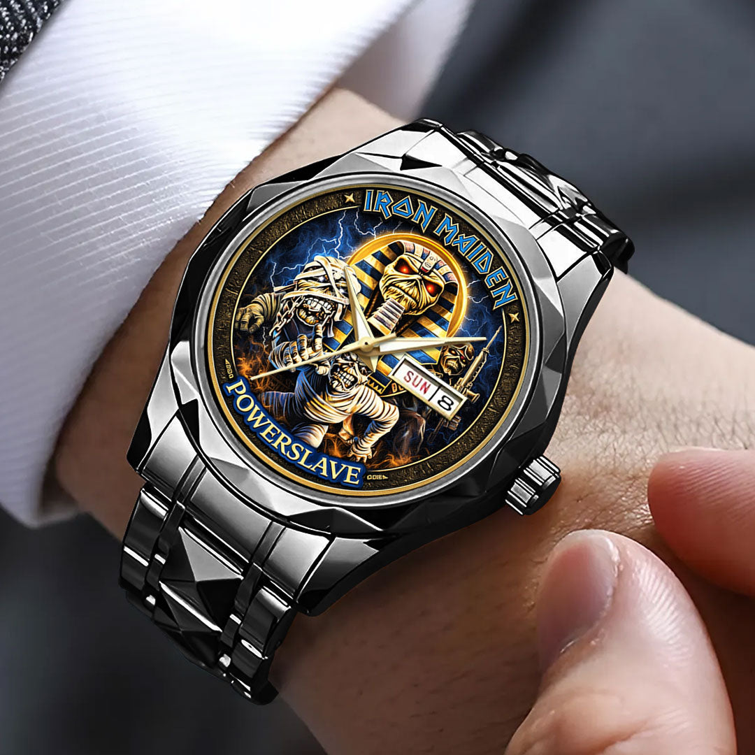 Iron Maiden Alloy Luxury Quartz Watch – VANDH5126