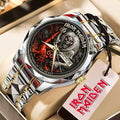 Iron Maiden Alloy Luxury Quartz Watch – VANDH5127