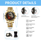 Iron Maiden Alloy Luxury Quartz Watch – VANDH5127
