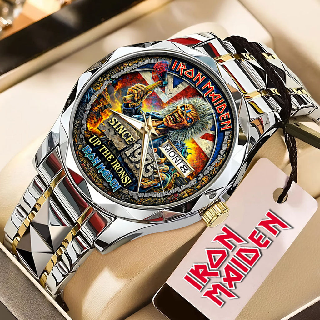 Iron Maiden Alloy Luxury Quartz Watch – VANDH5128