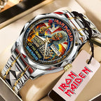 Iron Maiden Alloy Luxury Quartz Watch – VANDH5128