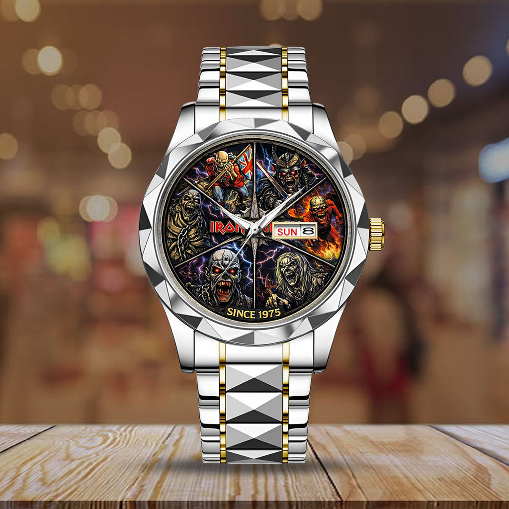 Iron Maiden Alloy Luxury Quartz Watch – VANDH5132
