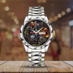 Iron Maiden Alloy Luxury Quartz Watch – VANDH5132