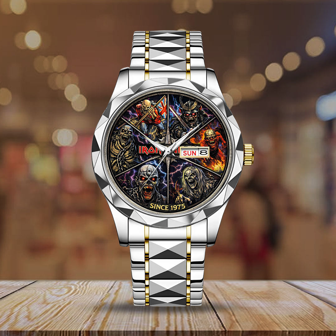 Iron Maiden Alloy Luxury Quartz Watch – VANDH5132