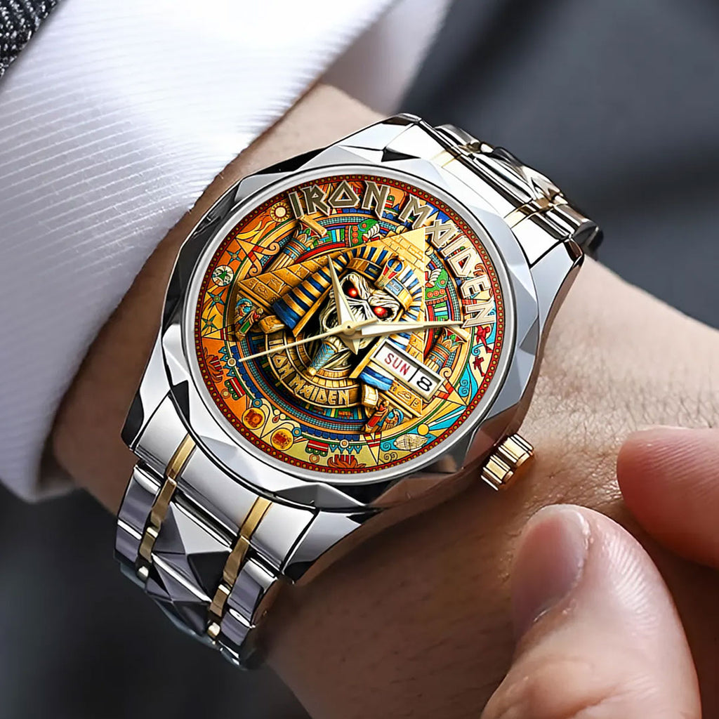 Iron Maiden Alloy Luxury Quartz Watch – HOATT16950
