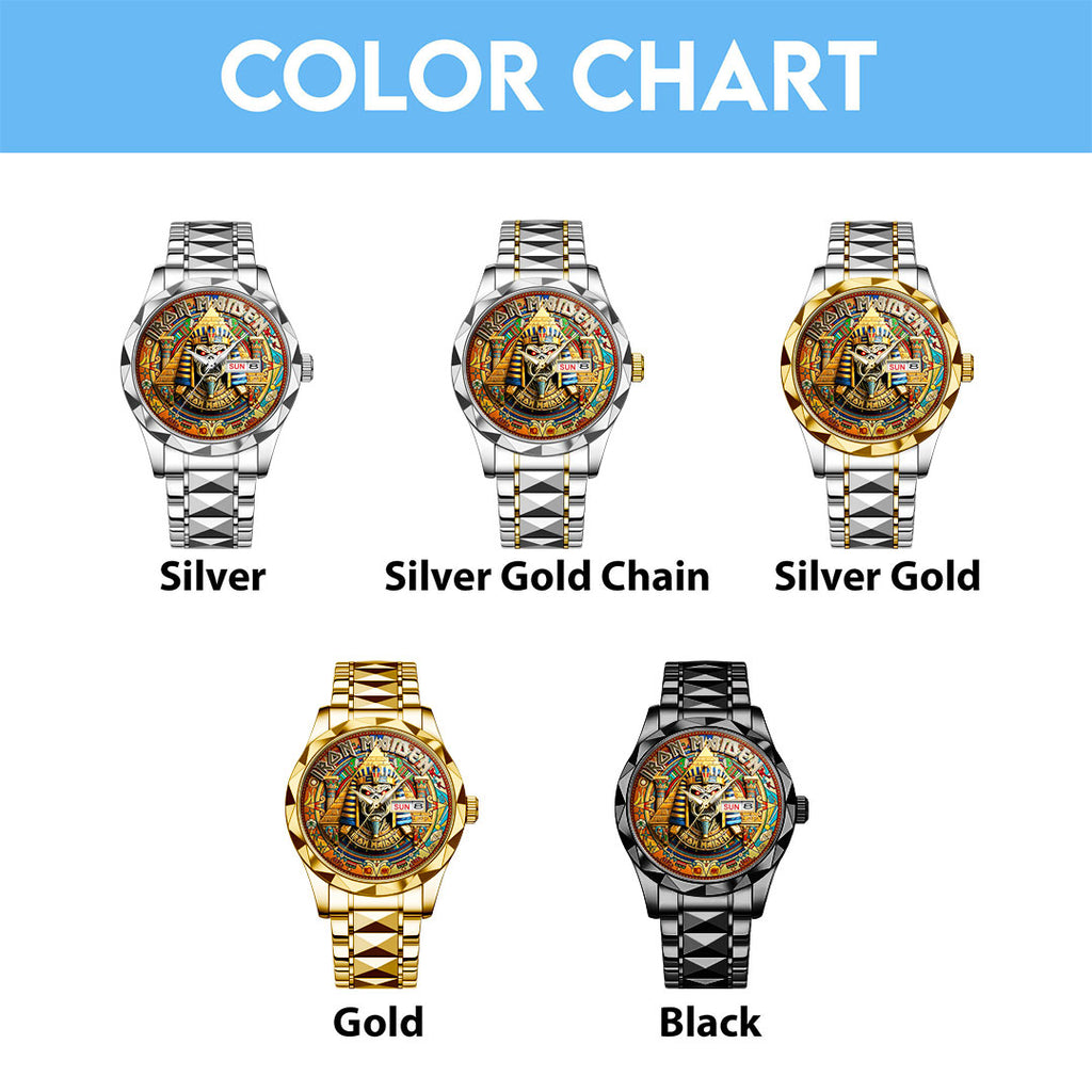 Iron Maiden Alloy Luxury Quartz Watch – HOATT16950