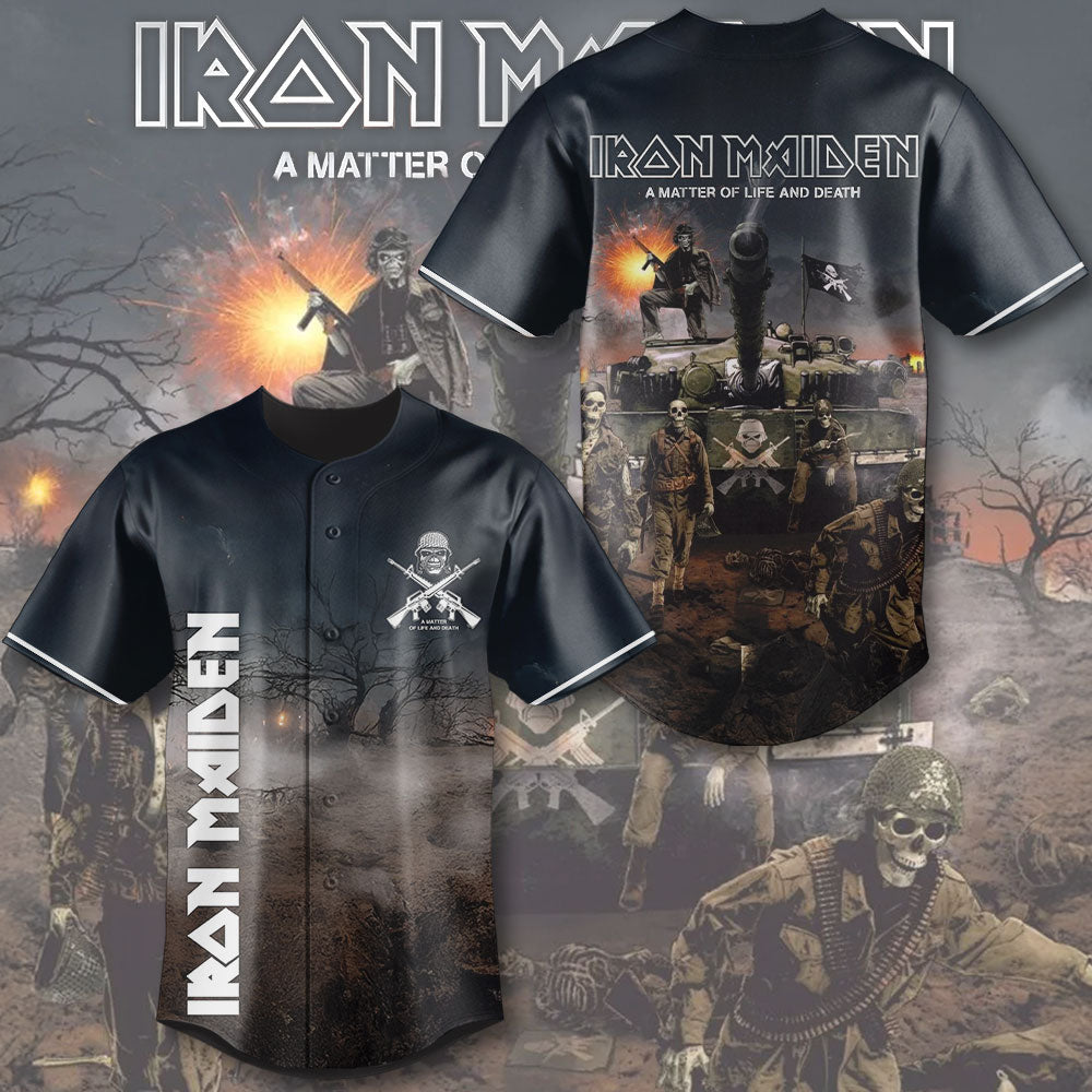 Iron Maiden Baseball Jersey – TMTHU4161