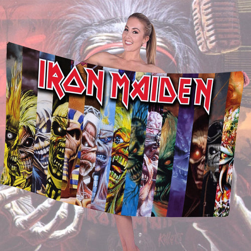 Iron Maiden Rectangle Beach Towel – TMTHU4697