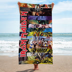 Iron Maiden Rectangle Beach Towel – TMTHU4697