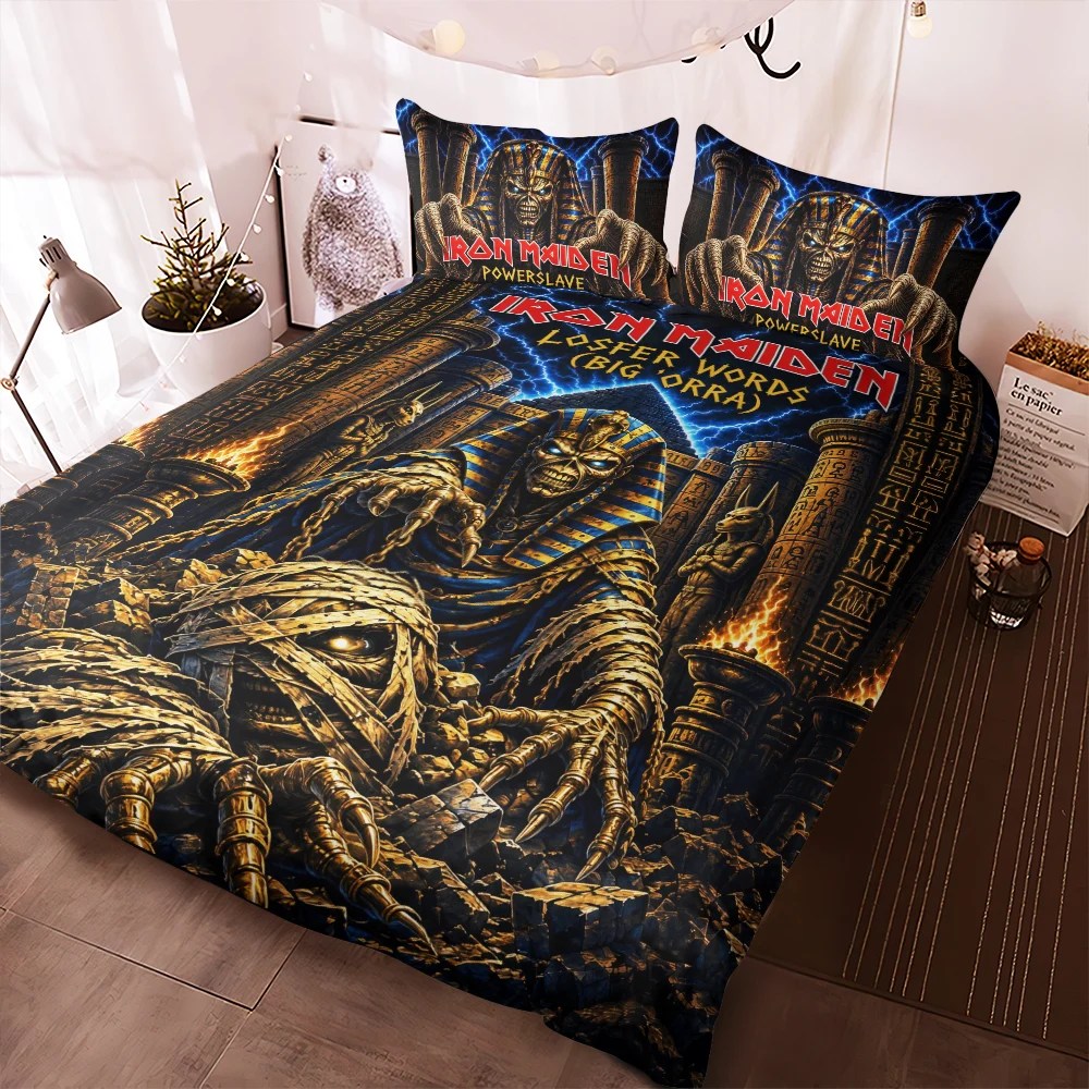 Iron Maiden 3-Piece Duvet Bedding Set – TMTHU9912