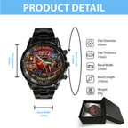 Iron Maiden Black Stainless Steel Watch – TMTHU4859