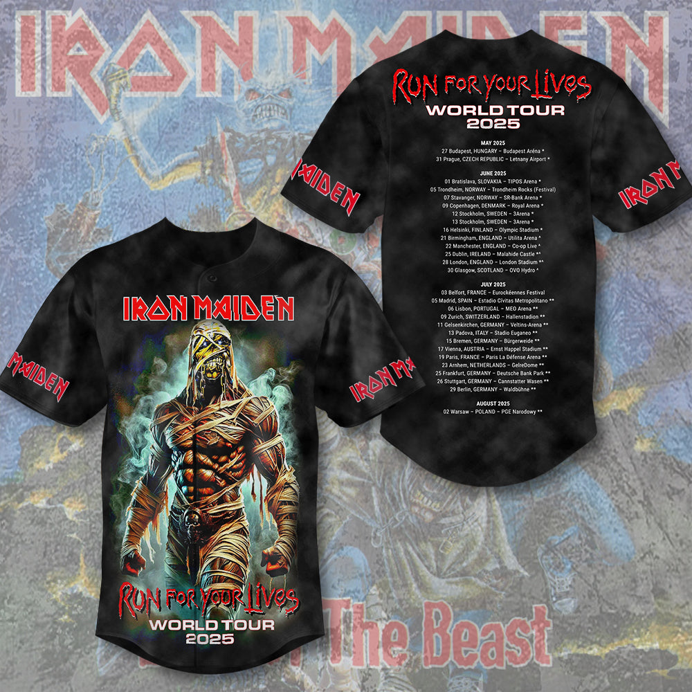 Iron Maiden Baseball Jersey – MAITM 10323