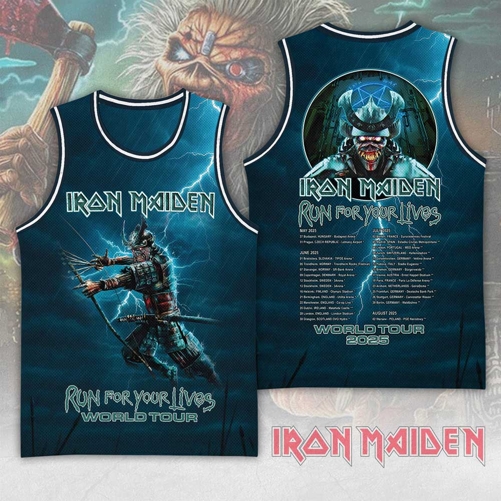 Iron Maiden Basketball Jersey – MAITM 12034