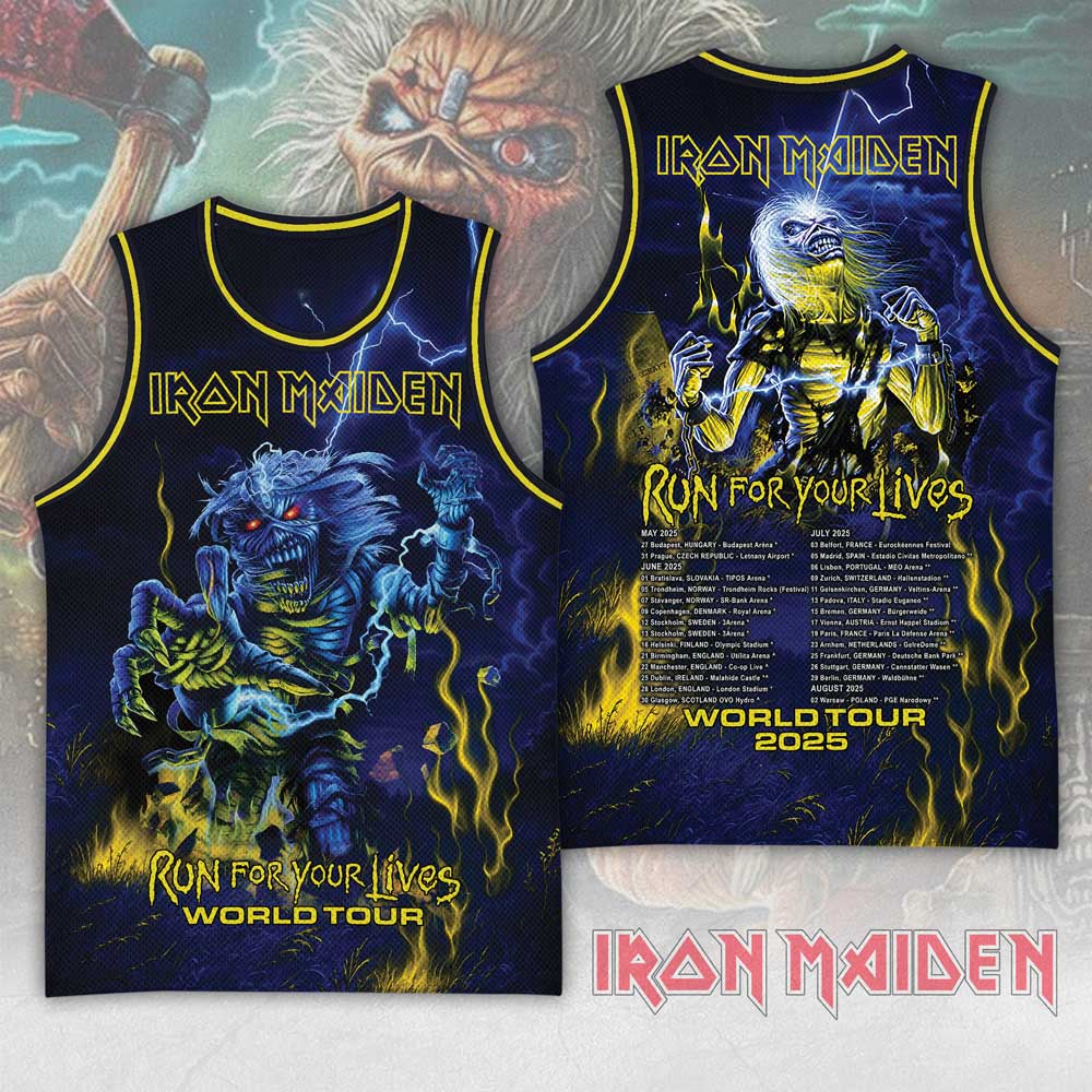 Iron Maiden Basketball Jersey – MAITM 12035