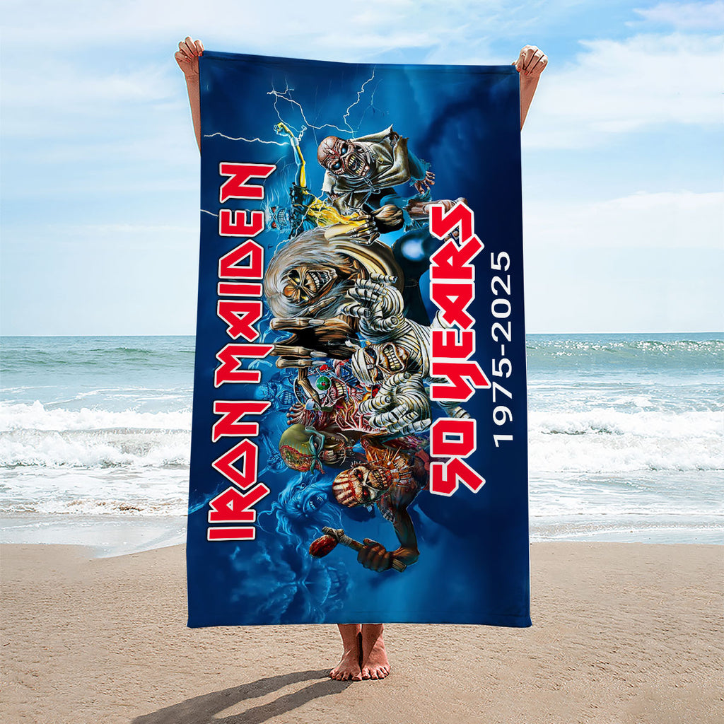Iron Maiden Rectangle Beach Towel – HOATT 11222