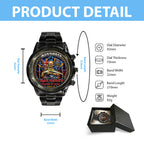 Iron Maiden Black Stainless Steel Watch – HOATT19310