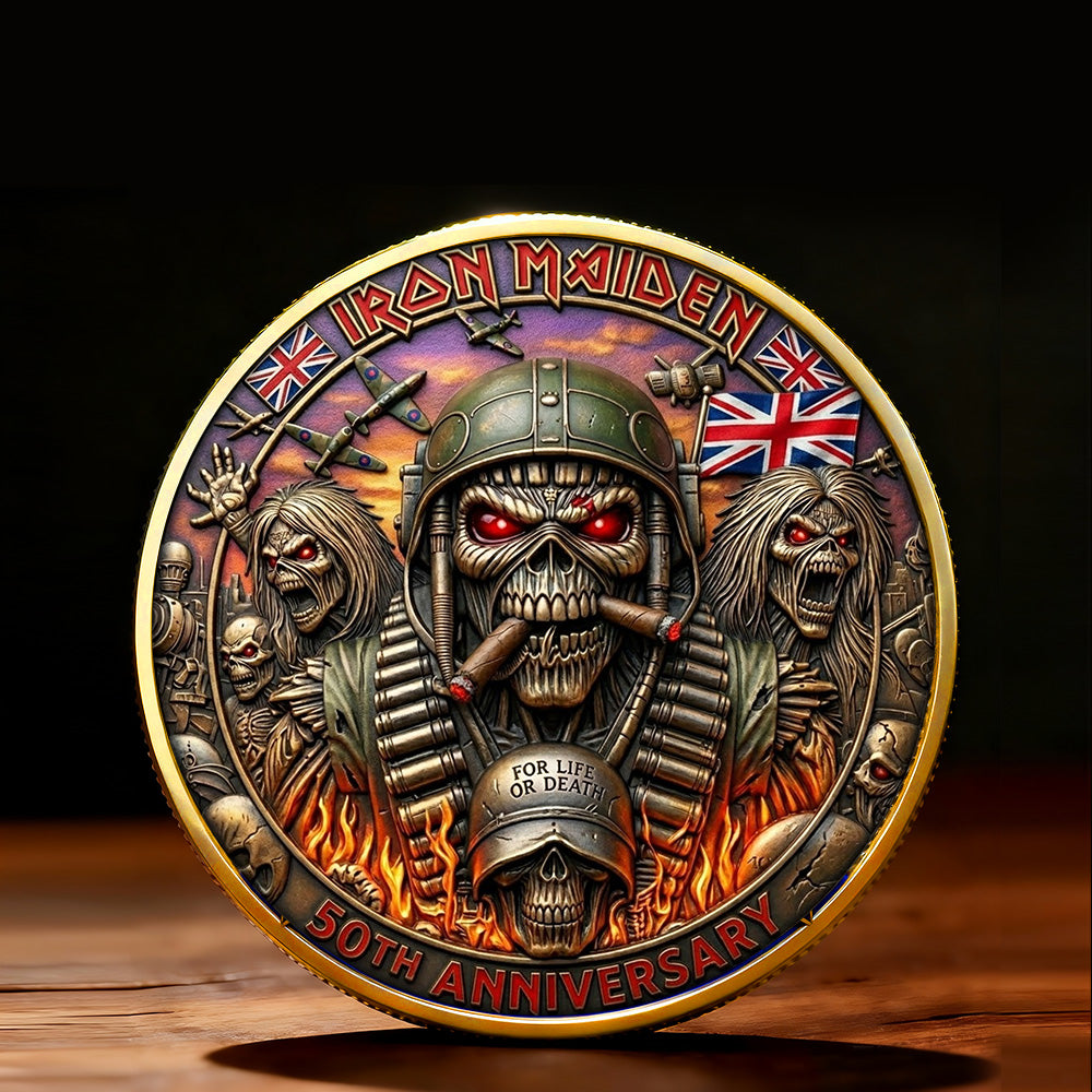 Iron Maiden Commemorative Coin – TMTHU4629