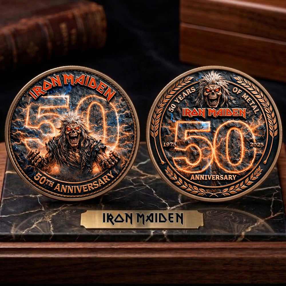 Iron Maiden Commemorative Coin – TMTHU4829
