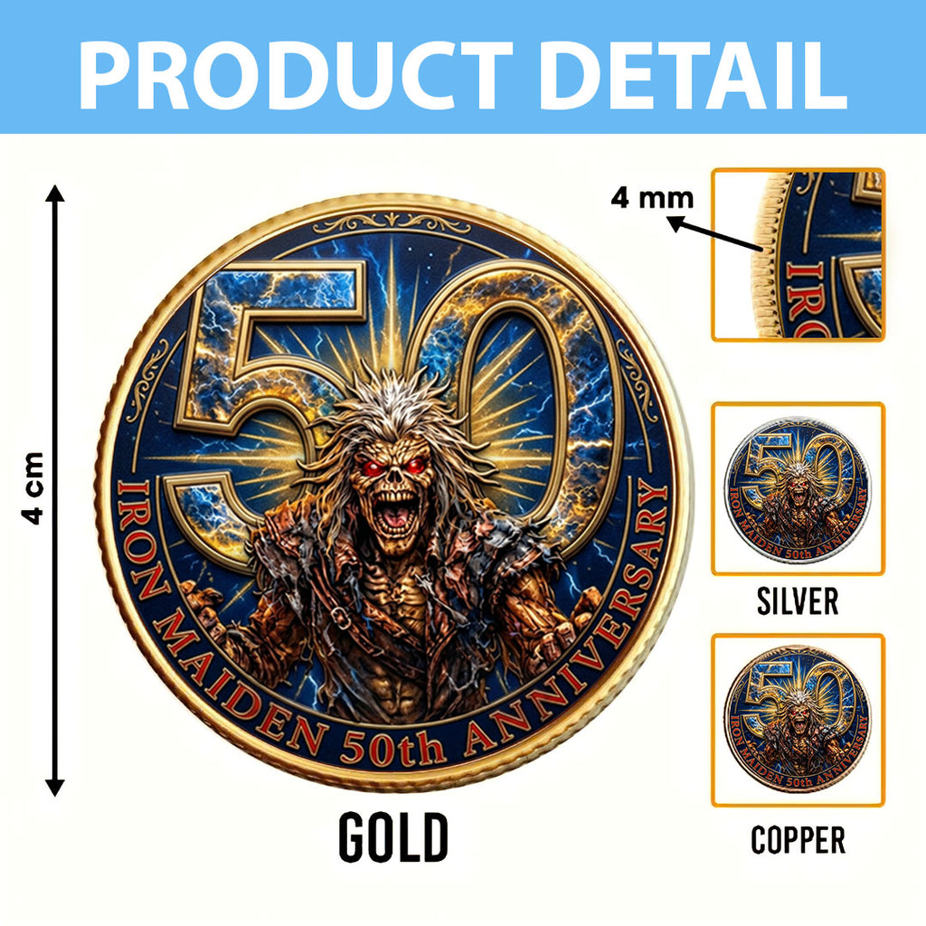 Iron Maiden Commemorative Coin – TMTHU5037