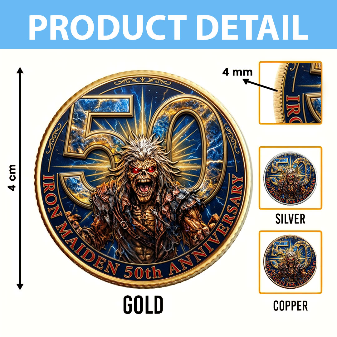 Iron Maiden Commemorative Coin – TMTHU5037