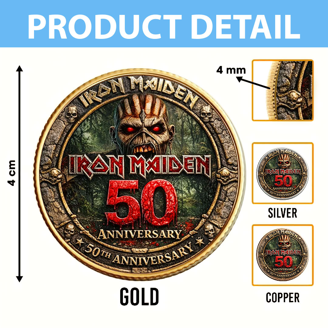 Iron Maiden Commemorative Coin – TMTHU5339