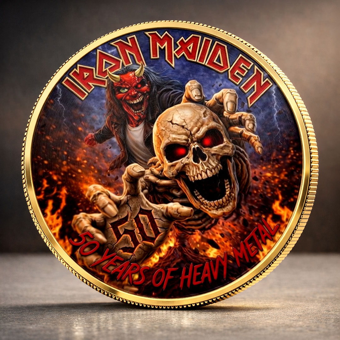 Iron Maiden Commemorative Coin – TMTHU5539