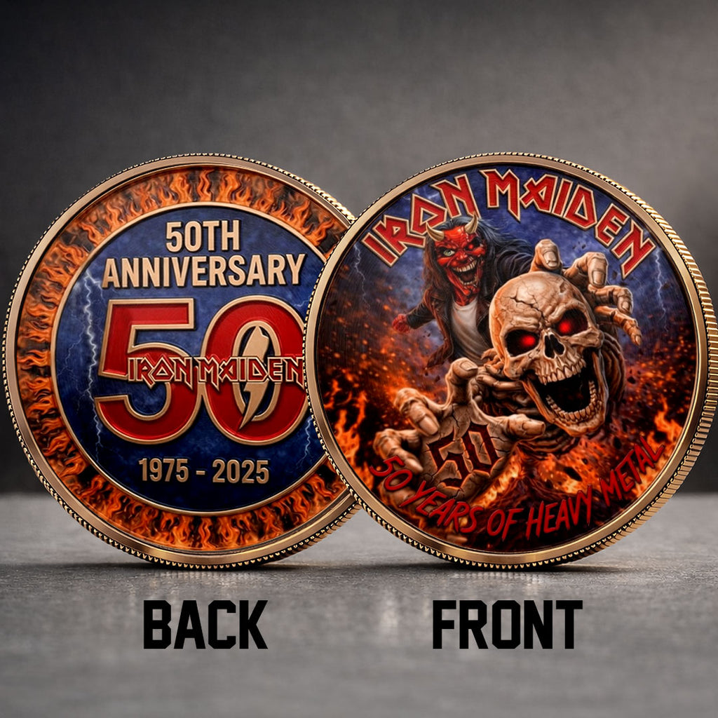 Iron Maiden Commemorative Coin – TMTHU5539