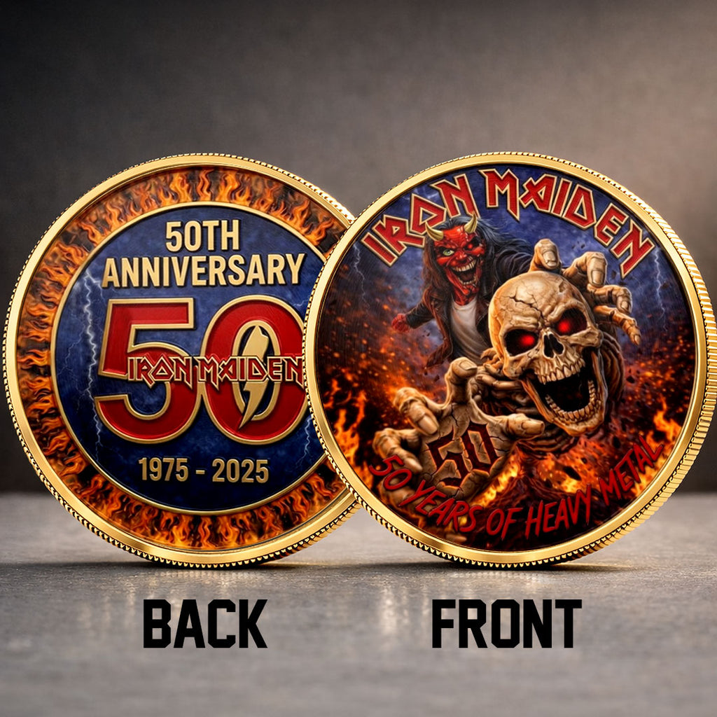Iron Maiden Commemorative Coin – TMTHU5539