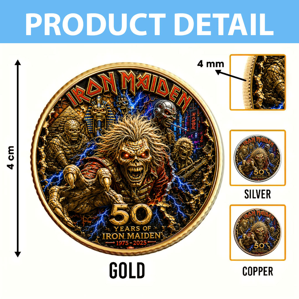 Iron Maiden Commemorative Coin – TMTHU6065