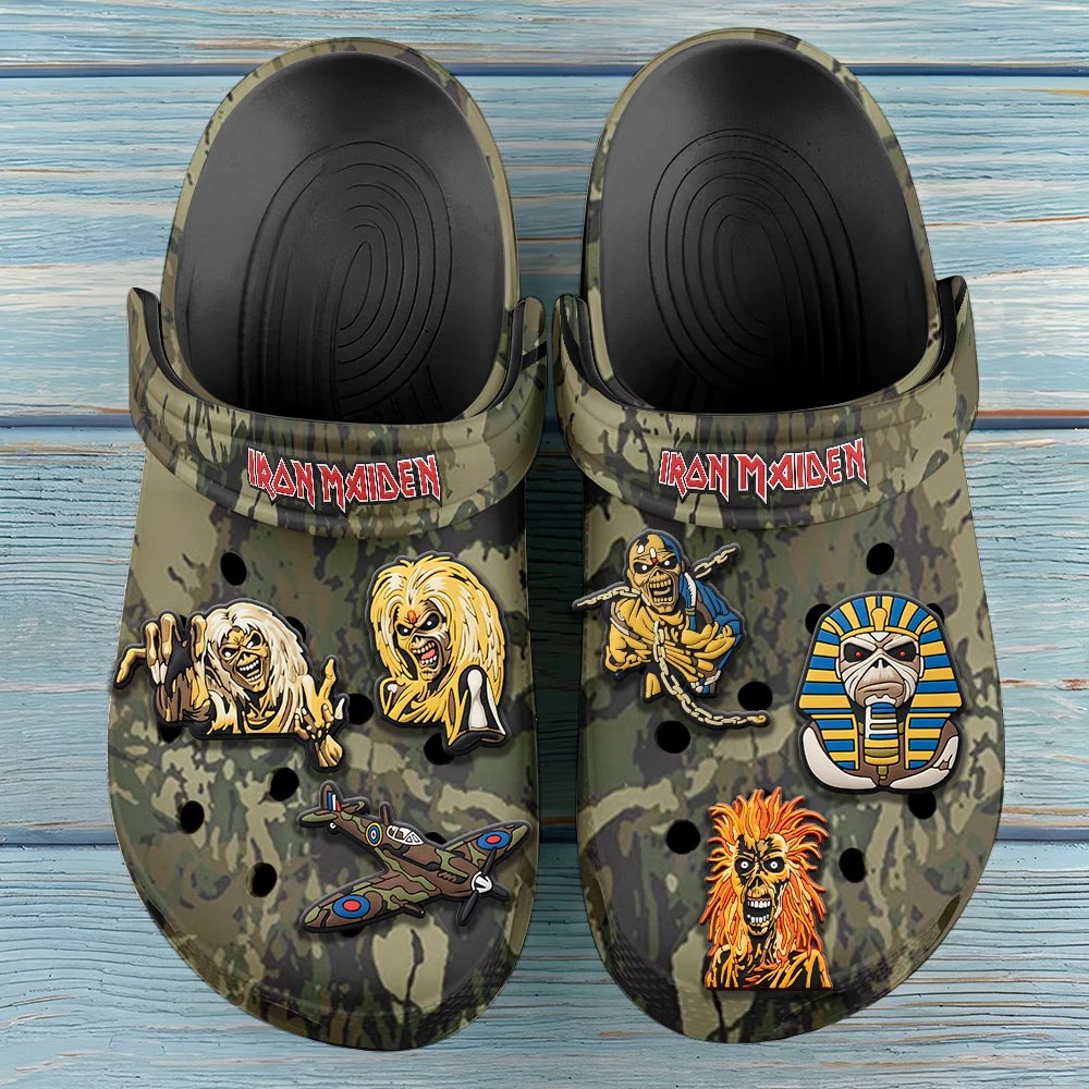 Iron Maiden Custom Clogs – TMTHU9530
