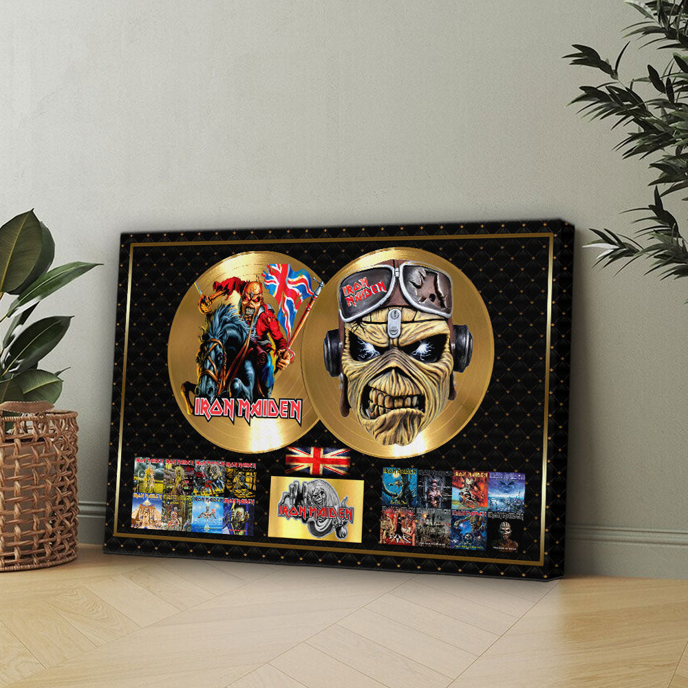 Iron Maiden Rectangle Canvas With Inner Frame – HOATT 12328