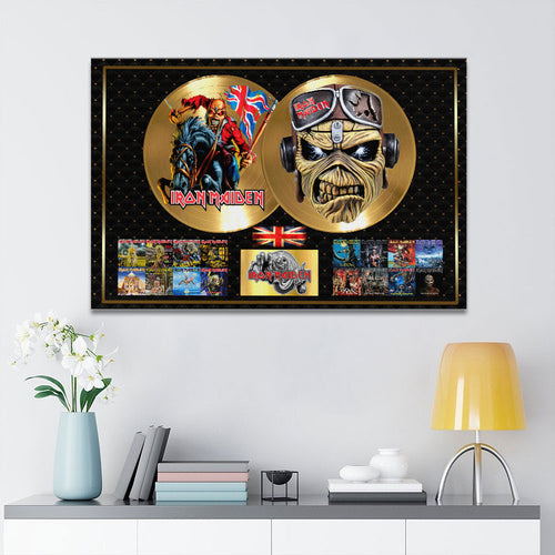 Iron Maiden Rectangle Canvas With Inner Frame – HOATT 12328