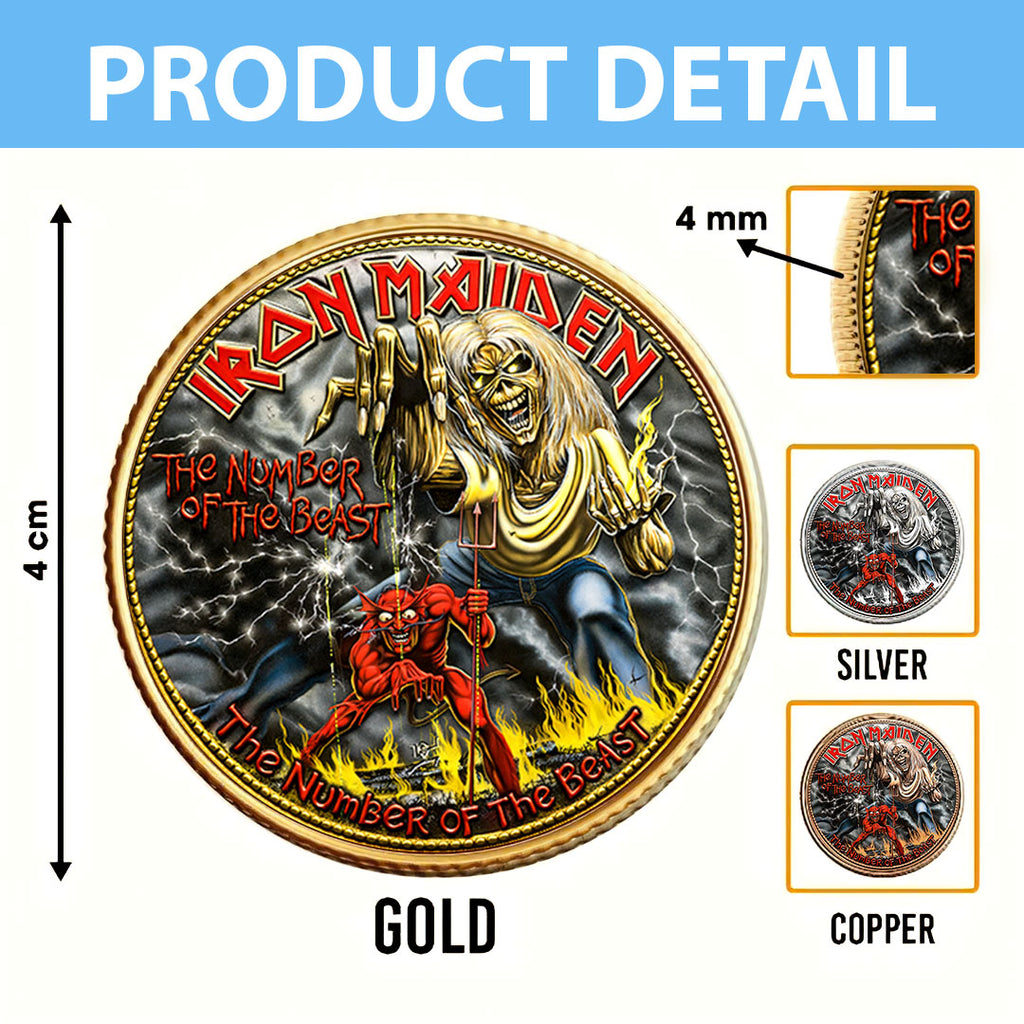 Iron Maiden Commemorative Coin – HOATT16928