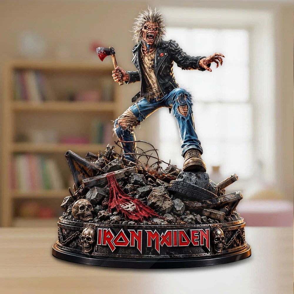 Iron Maiden Custom Shape Acrylic Plaque – TANTN25854